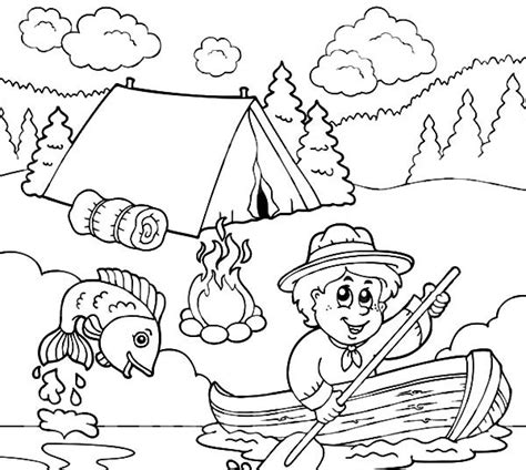 Boy Scout Coloring Pages at GetDrawings | Free download