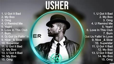 Usher Greatest Hits ~ Best Songs Music Hits Collection Top 10 Pop ...