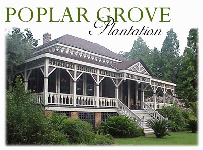 Poplar Grove Plantation... Louisiana Plantation on the Mississippi River.