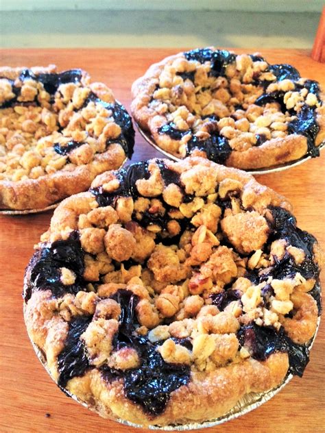 Recipe: Mini Blueberry Pies with Pecan Oat Crumble | KCRW Good Food