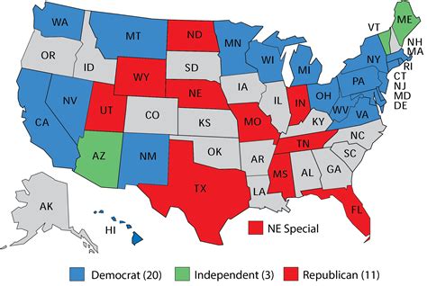 Initial Senate Ratings: Democrats Have a Lot of Defending to Do ...