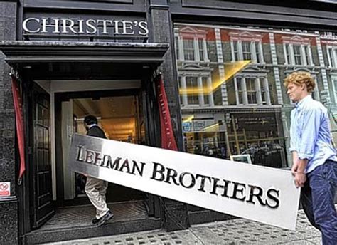 Lehman Brothers' last assets — artwork and signs from failed bank sell ...