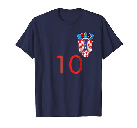 Hrvatska Modric Croatia Jersey Tee Croatian National Fans-4LVS