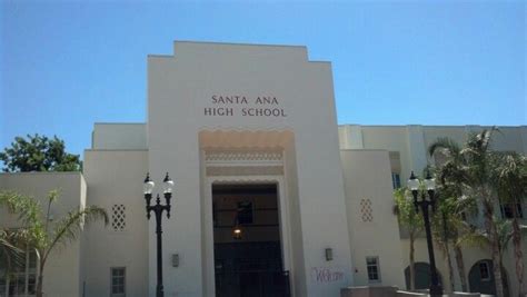 Santa Ana High School | Santa ana, High school, School