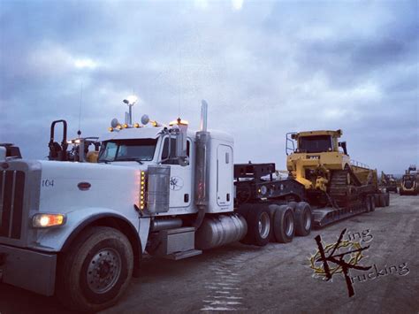 #kingtrucking #hauling a #dozer #holtcat #heavyhaul #atx #peterbilt | Trucks, Haul, Dozer