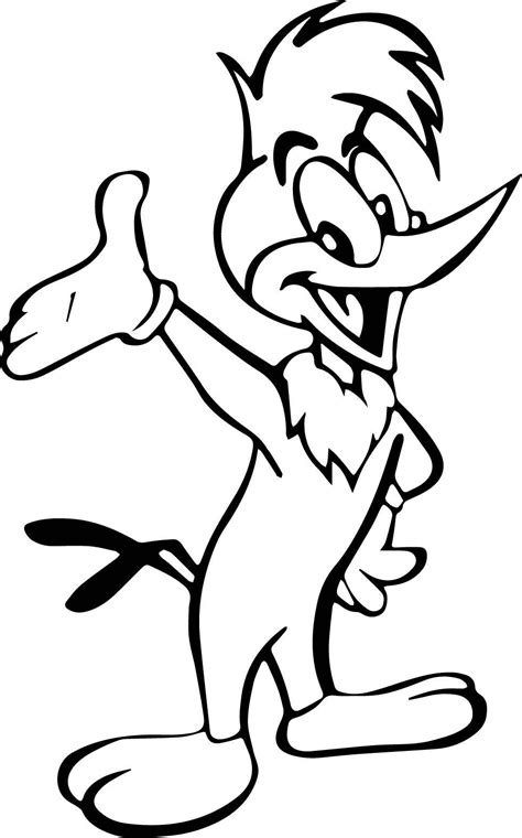 Woody Woodpecker Drawing | Free download on ClipArtMag