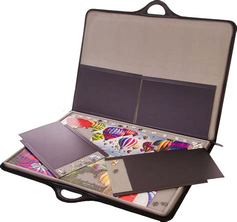 Amazon.com: Jigthings – Jigsort 1000 – Jigsaw Puzzle Board with Carry Case for Puzzles up to 29. ...