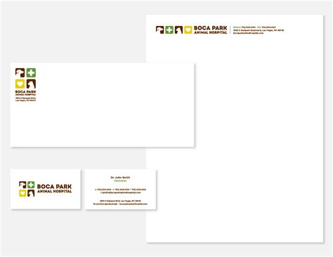 Boca Park Animal Hospital Brand Identity on Behance