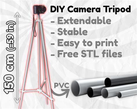 Large Foldable Camera Tripod by Creative Electronics | Download free STL model | Printables.com