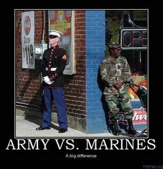 10 Best army vs marines funny images | Marines funny, Marines, Army vs ...