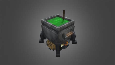 How To Make A Cauldron In Minecraft