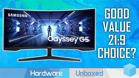 Samsung Odyssey G5 34 Review, A Value Ultrawide Gaming Option - YouTube