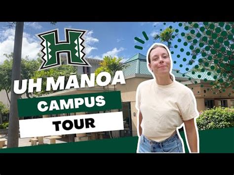 UH Manoa (College in Hawaii) Campus Tour - YouTube