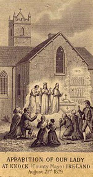 The Message of Our Lady of Knock Marian Apparition, Knock, Ireland, August 21, 1879. Catholic ...