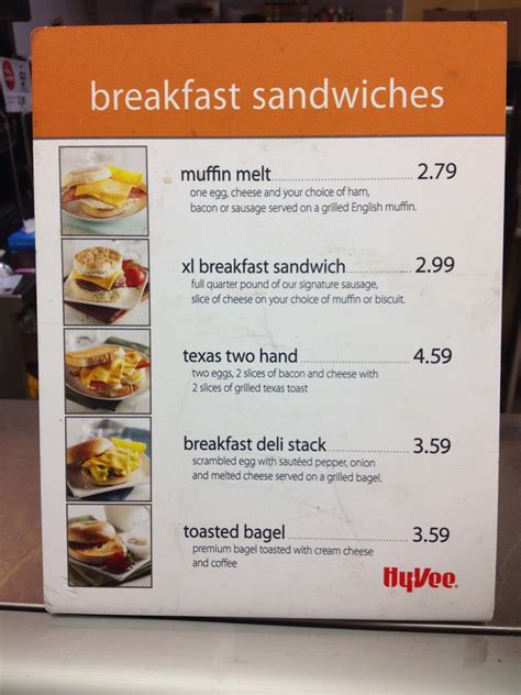 52 Sandwiches: Breakfast Sandwich #13 - HyVee aka A Sandwich From The ...