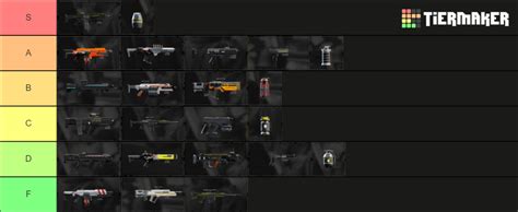 Helldivers 2 Weapons Tier List (Community Rankings) - TierMaker