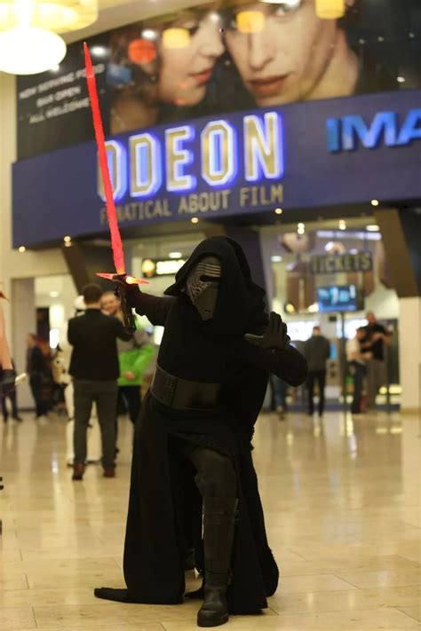 The opening night of the new Star Wars movie at the Odeon, Metrocentre ...