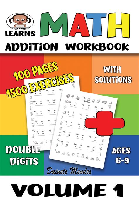 Math Addition Workbook Vol 1 | Math worksheets | Bertinha