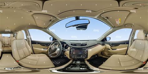 360° view of Inside of Nissan X-Trail Light Interior - Alamy