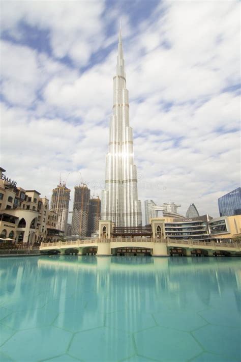 Long Exposure of Burj Khalifa, the Highest Building in the World, Dubai, United Arab Emirates ...