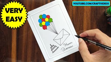 Birthday Card Drawing Ideas Easy