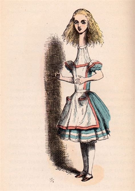 Alice stretched tall - Alice’s Adventures in Wonderland by Lewis ...