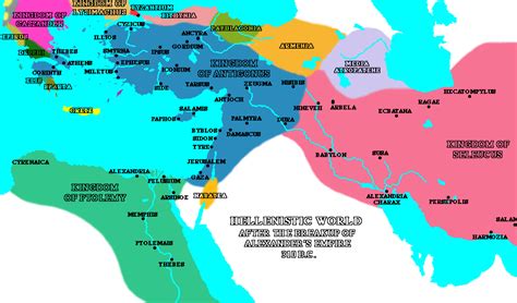 Map of Hellenistic World