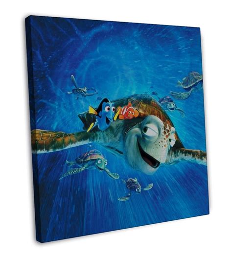 Finding Nemo 2 Movie Wall Decor 16x12 inch Framed Canvas Print