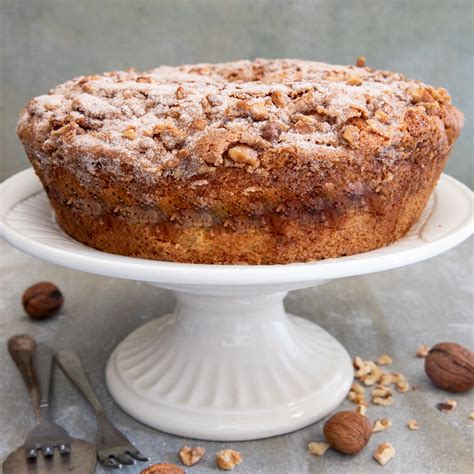 Cinnamon Walnut Coffee Cake