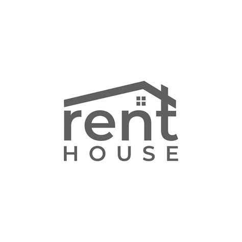 Premium Vector | Rent house logo