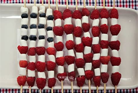 American Flag Fruit Skewer - Pink Fortitude, LLC