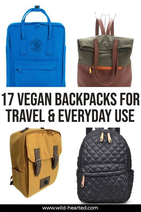 Vegan Backpack Brands for Everyday Use + Travel in 2020 | Backpack brands, Vegan backpacking ...