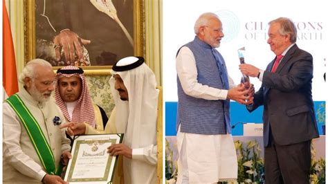 Narendra Modi Birthday: A Look at International Awards Received by PM Modi