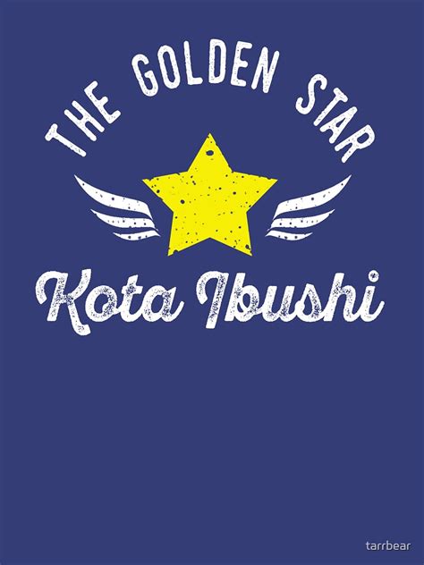 "Kota Ibushi: The Golden Star" T-shirt for Sale by tarrbear | Redbubble | kota ibushi t-shirts ...