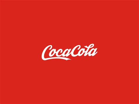 coca-cola logo redesign by Michał Pieczyński on Dribbble