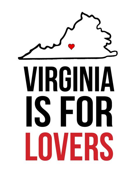 Virginia is for Lovers Poster | Virginia is for lovers, Virginia, Lovers