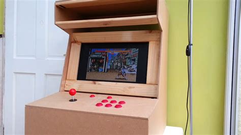 Raspberry Pi Zero Arcade Cabinet - YouTube