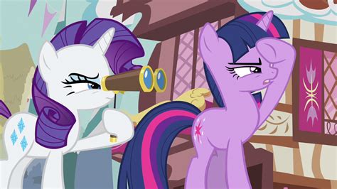 Image - Rarity & Twilight looking S3E4.png | My Little Pony Friendship ...