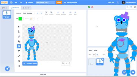 Make your own fnaf character on scratch - horfleet