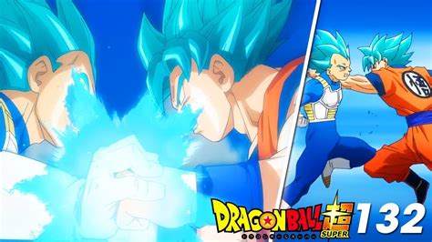 GOKU SSJ BLUE VS VEGETA SSJ BLUE 😱 | FINAL OCULTO DRAGON BALL SUPER 132 - YouTube