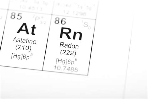 Radon Chemical and Physical Properties