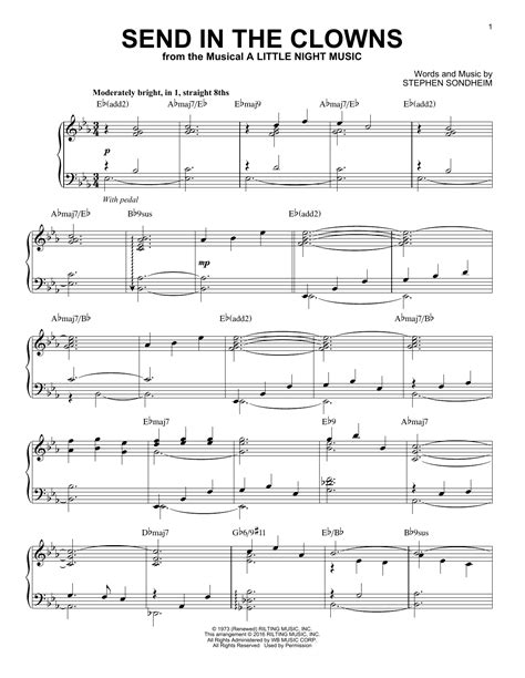 Send In The Clowns | Sheet Music Direct