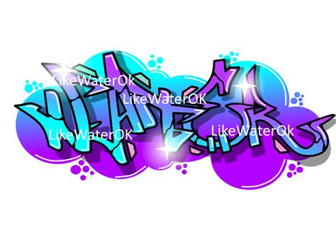 I made a new, less simple graffiti art piece - Creations Feedback ...