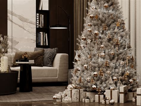 CHRISTMAS HOME | Interior visualization :: Behance