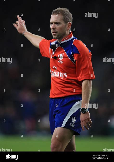 Referee Angus Gardner Stock Photo - Alamy