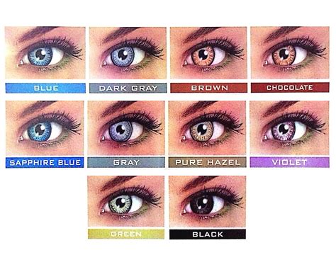 Oxy Color Contact Lens(2 Lenses/Box/Plano)| LensKart.com