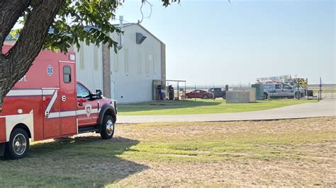 San Angelo Firefighters Conduct Airplane Crash Simulation Training