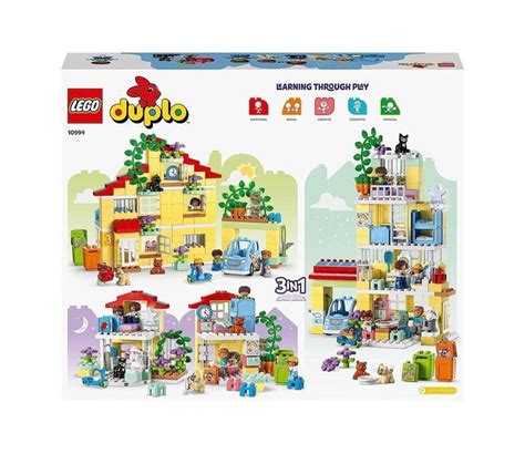 Lego Duplo Town 3-in-1 Family House 10994 - Walmart.com