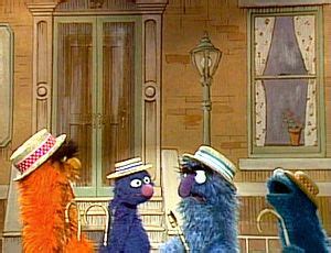 Fuzzy and Blue (and Orange) sung by Grover, Herry, Cookie and Frazzle - Google Search | Sesame ...