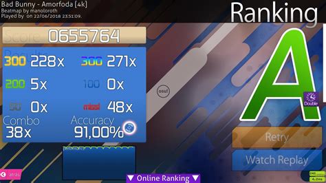 Osu Mania Map where I beat Auto : r/osugame